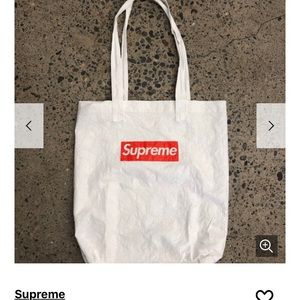 Supreme tote bag 2015 %100 authentic